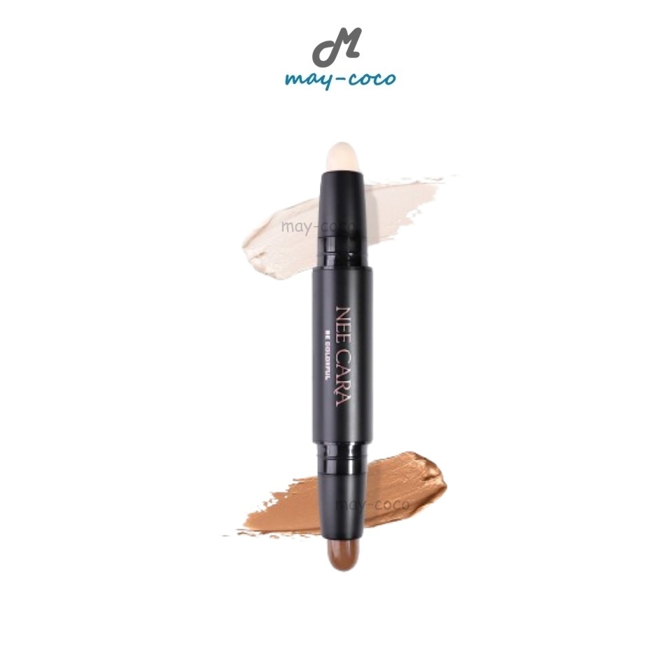 ถูก/แท้/มีไลฟ์ คอนทัวร์ ไฮไลท์ Nee Cara Contour Stick นีคาร่า คอนทัวร์แบบแท่ง เนื้อครีม เกลี่ยง่าย หน้ามีมิติ ติดทน