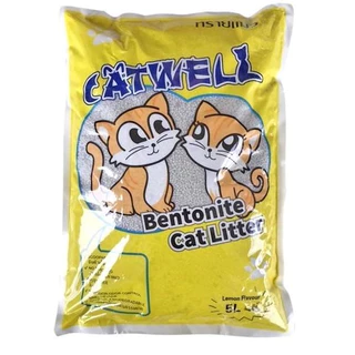 Pet CATWELLทรายแมว ราคาถูก CAT Litter CATWELL ทรายแมวคุณภาพดี ขนาด5ลิตร