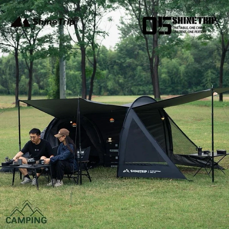 ShineTrip Tunnel Tent A491 เต็นท์อุโมงค์ผ้า Oxford 150D thumbnail 3