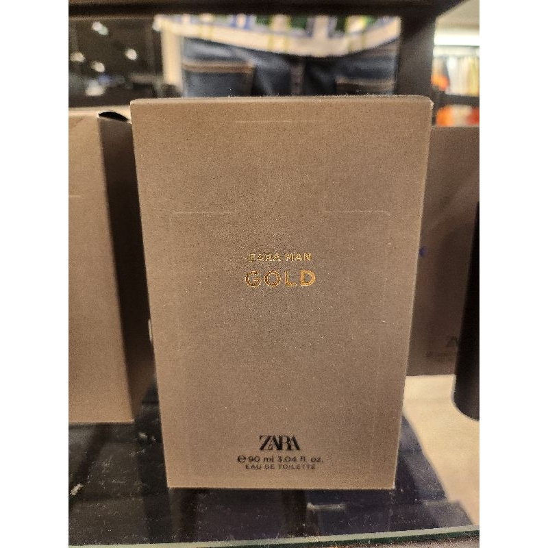น้ำหอม ZARA MAN GOLD EAU DE TOILETTE ขนาด 90 ML.