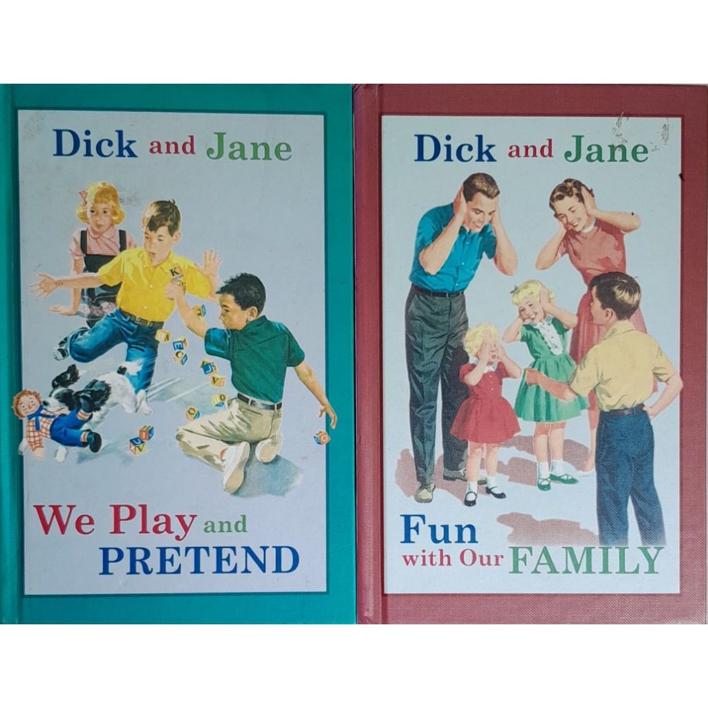 h90 Dick and Jane Fiction หนังสือมือสอง ปกแข็ง