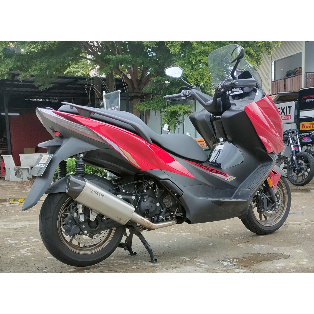 FULL SYSTEM PR2 HEX TITANIUM COLOR R6 35-40 CM FOR ZONTES350 (Not Bomb)