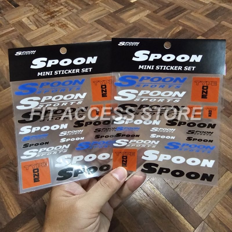 สติ๊กเกอร์ SPOON Mini set