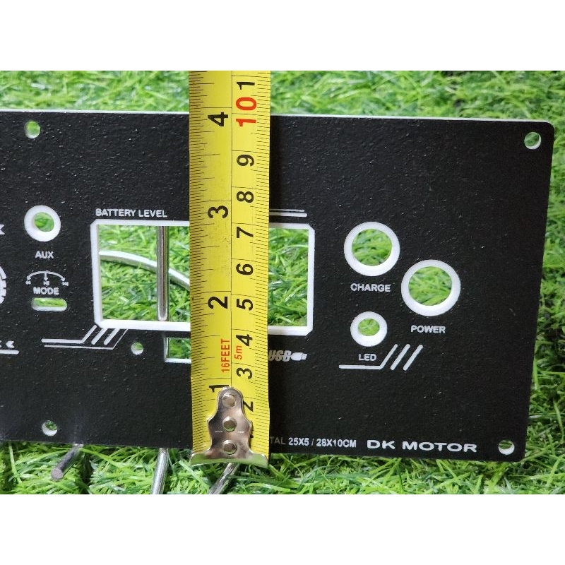 แผ่นเพลท รุ่น ZK-AS21 ตู้บลูทูธ DIY อะคลิลิค ใส่ไฟได้ วัดแบตดิจิตอล เพลทตู้ลำโพง รุ่นAS21