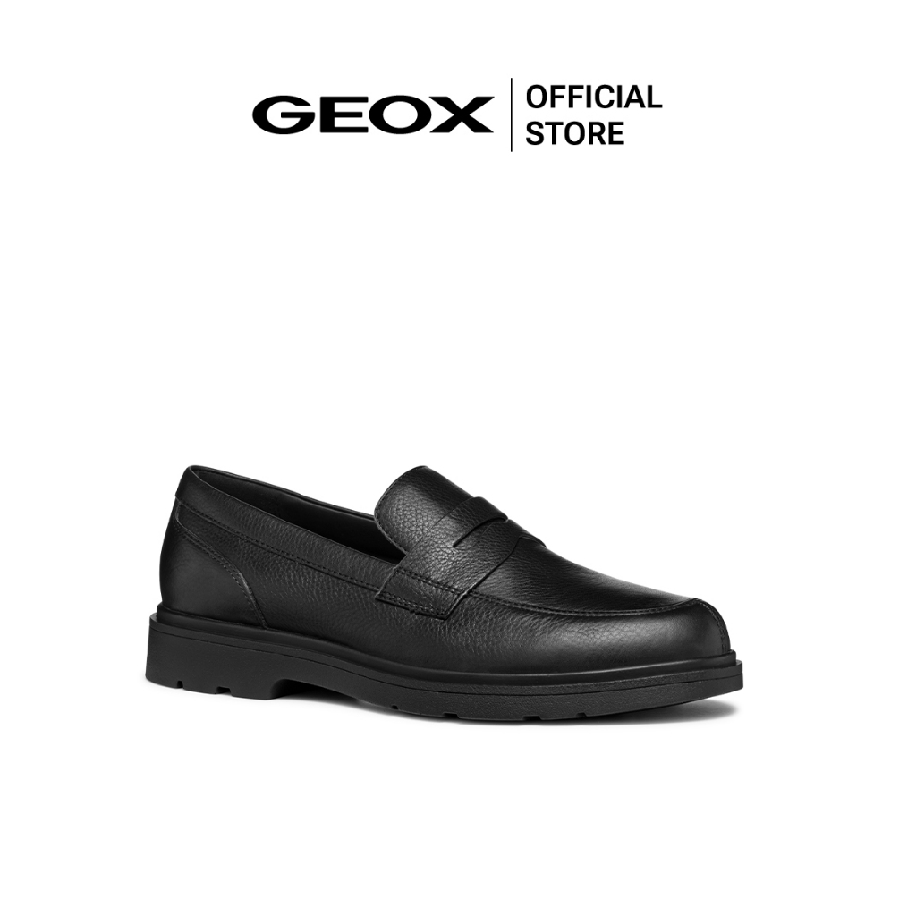 GEOX รองเท้าหนังผู้ชาย รุ่น U SPHERICA EC1 - BLACK FW24 (U36D1AC9997M_F4BKXX)