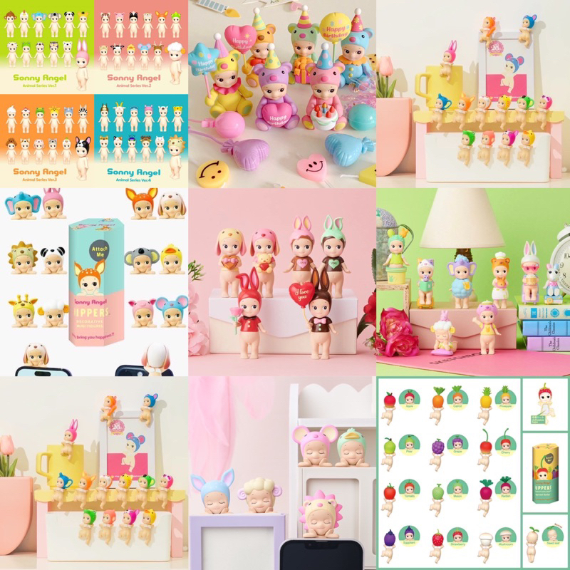 มีโค้ดลด 15% พร้อมส่ง Sonny Angel กล่องสุ่ม hippers คอลยืน