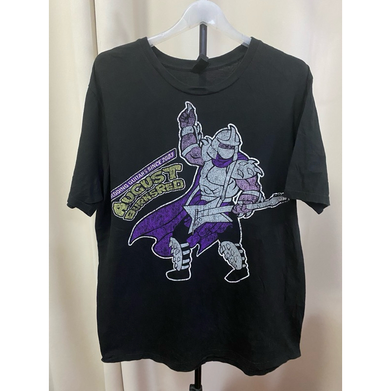 เสื้อ August Burns Red SHREDDING GUITARS SINCE 2003 มือ2 ไซร้XL อก 22.5นิ้ว ยาว 29.5นิ้ว ราคา 250บาท