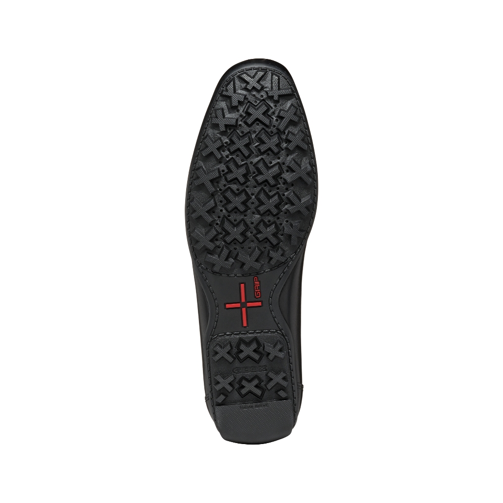 GEOX รองเท้าหนังผู้ชาย รุ่น U KOSMOPOLIS +GRIP W - BLACK FW24 (U46E5AC9999M_F4BKXX)