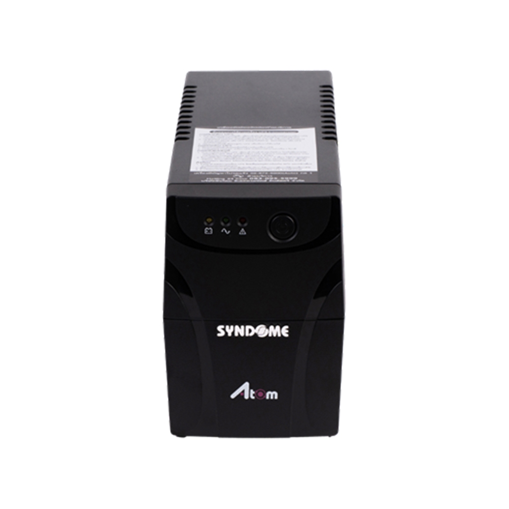 เครื่องสำรองไฟ SYNDOME UPS ATOM-800I-LED (800VA/480W)