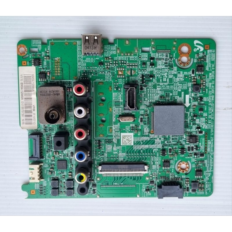 เมนบอร์ดทีวี samsung 24 นิ้วรุ่น UA24H4003ARของแท้ถอดสภาพดีพร้อมใช้งาน