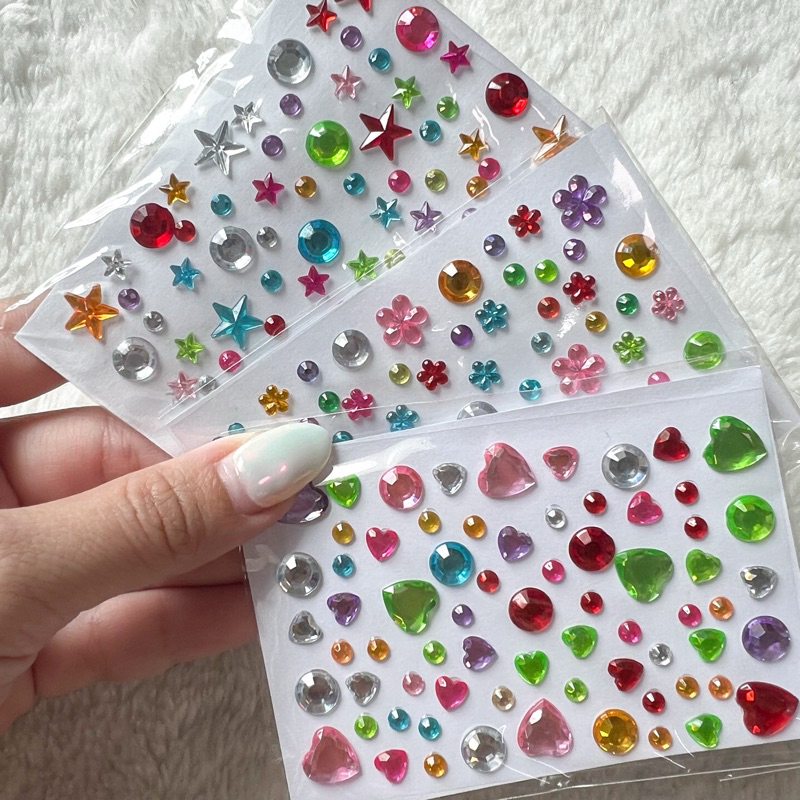 crystal sticker สติ๊กเกอร์คริสตัล สติ๊กเกอร์เพชร✨