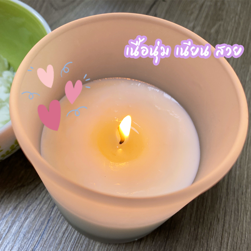 ไขถั่วเหลือง Soywax ซอยแว็กซ์  ผลิตเทียนหอม วัตถุดิบคุณภาพดี  (ขนาด 1KG, 500G ) รูปที่ 7