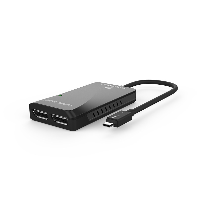Wavlink Thunderview I - Thunderbolt™ 3 to Dual 4K DisplayPort Adapter