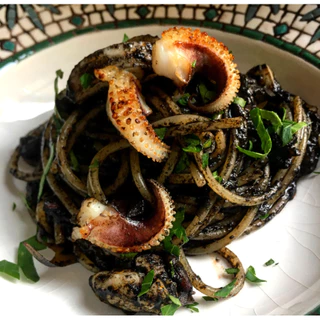 ดีหมึก ดีปลาหมึก ดีหมึกดำ BSA Squid Ink แพค 4 กรัม นำเข้าจากฝรั่งเศส Squid ink For Pasta / Risotto/ Paella