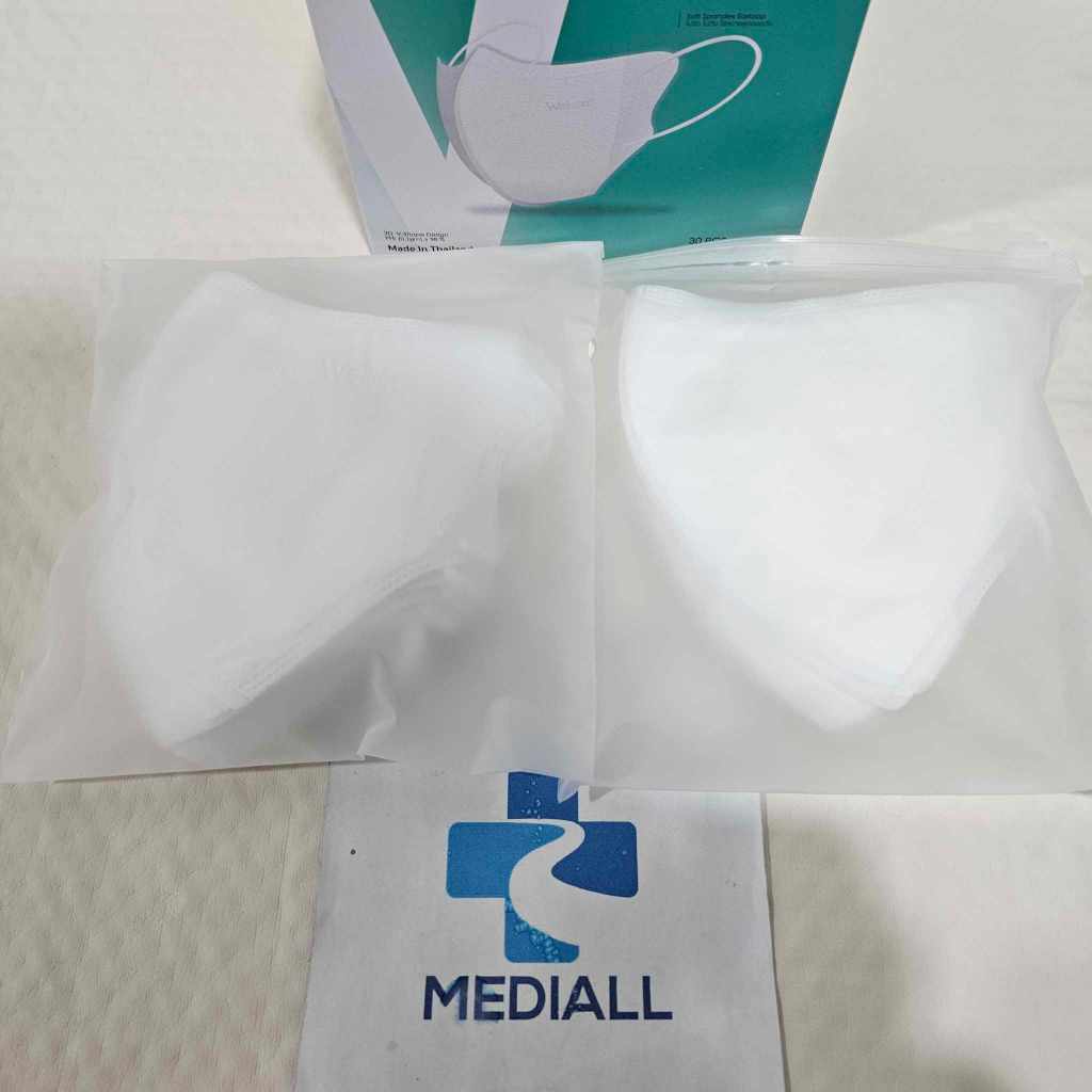 Welcare Face Mask V95 เวลแคร์ หน้ากากอนามัย ทรง 3D กล่องบรรจุ 30 ชิ้น สีขาว welcare - รูปที่ 5