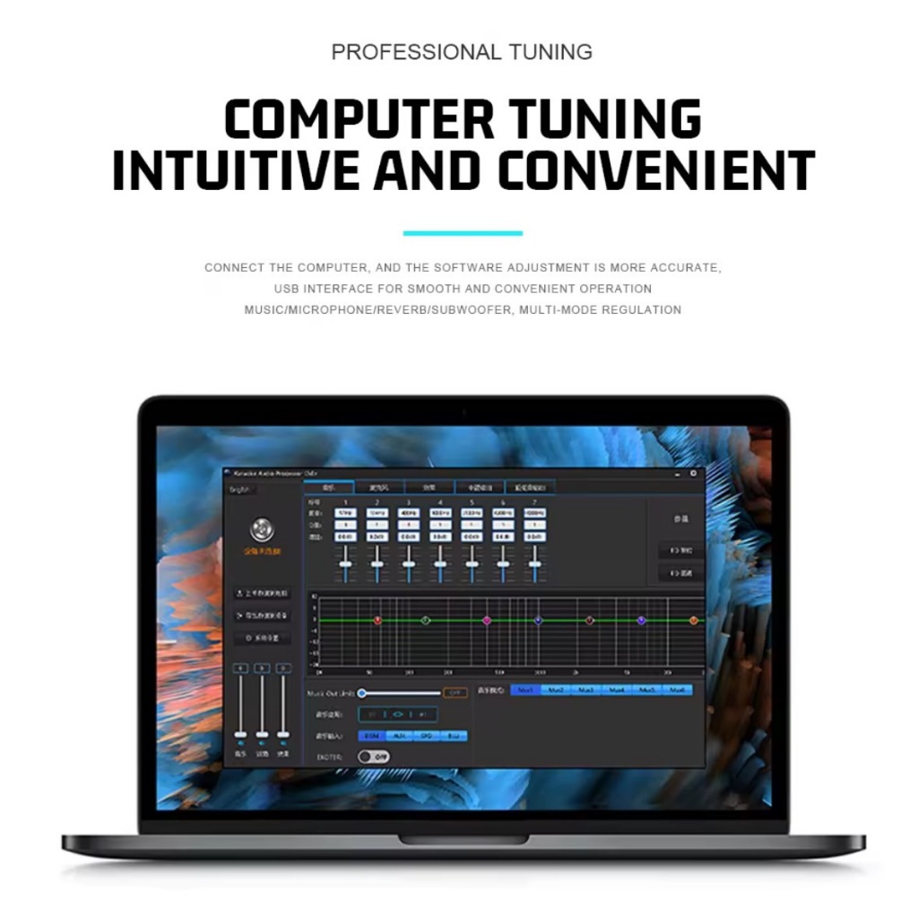 NEW ปรีแอมป์คาราโอเกะ ปรีซับ มีMP3+USB+SD+Bluetooth มี หน้าจอ กับไฟLED รุ่นK95BT - รูปที่ 4