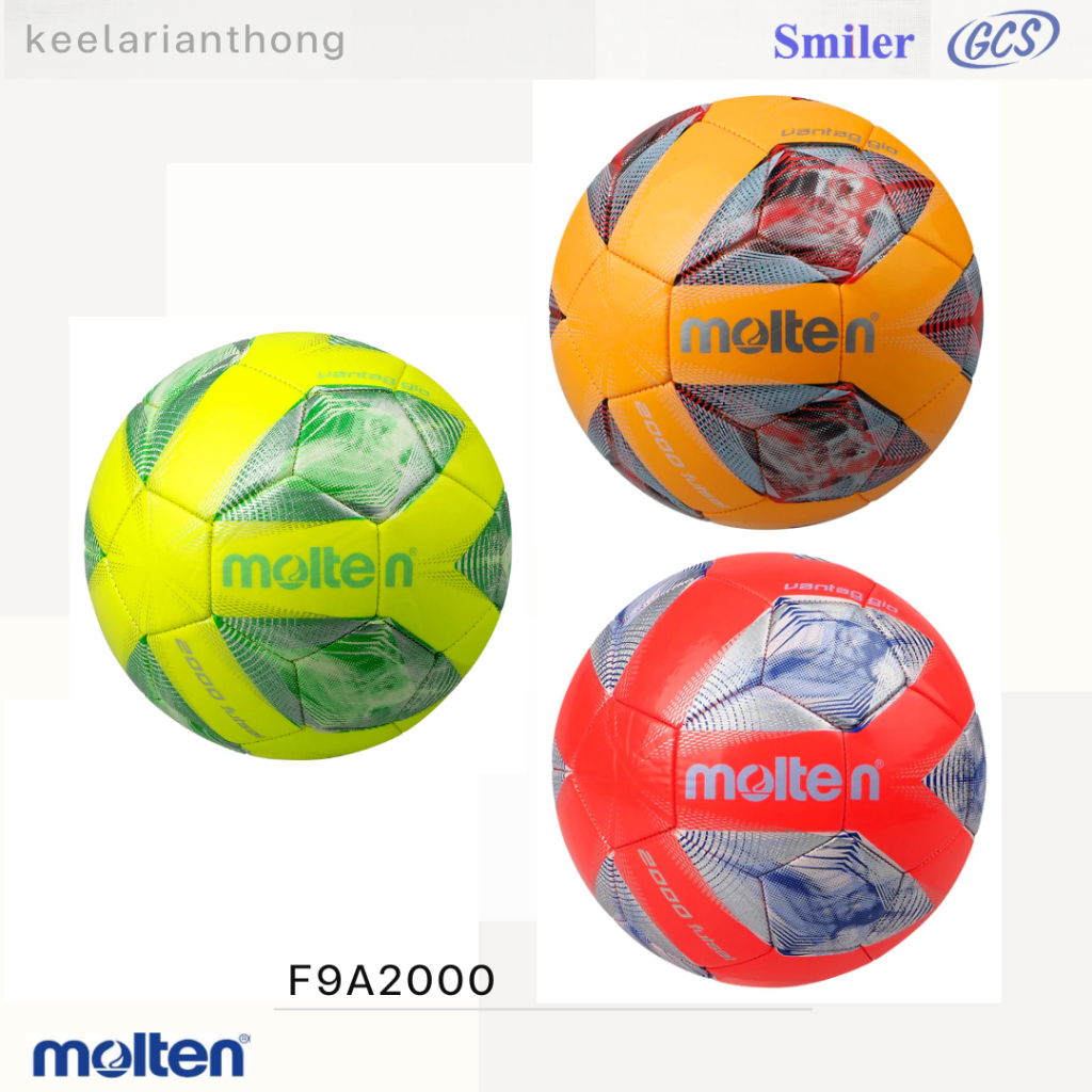 molten F9A2000 ฟุตซอลมอลเทนหนังเย็บ TPU