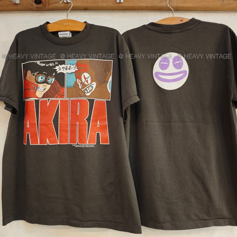 AKIRA Vintage 1988 Akira Promo Orion Home Video Streamline Pictures เสื้อการ์ตูน ตำนาน เสื้อวินเทจ heavy vintage shirt