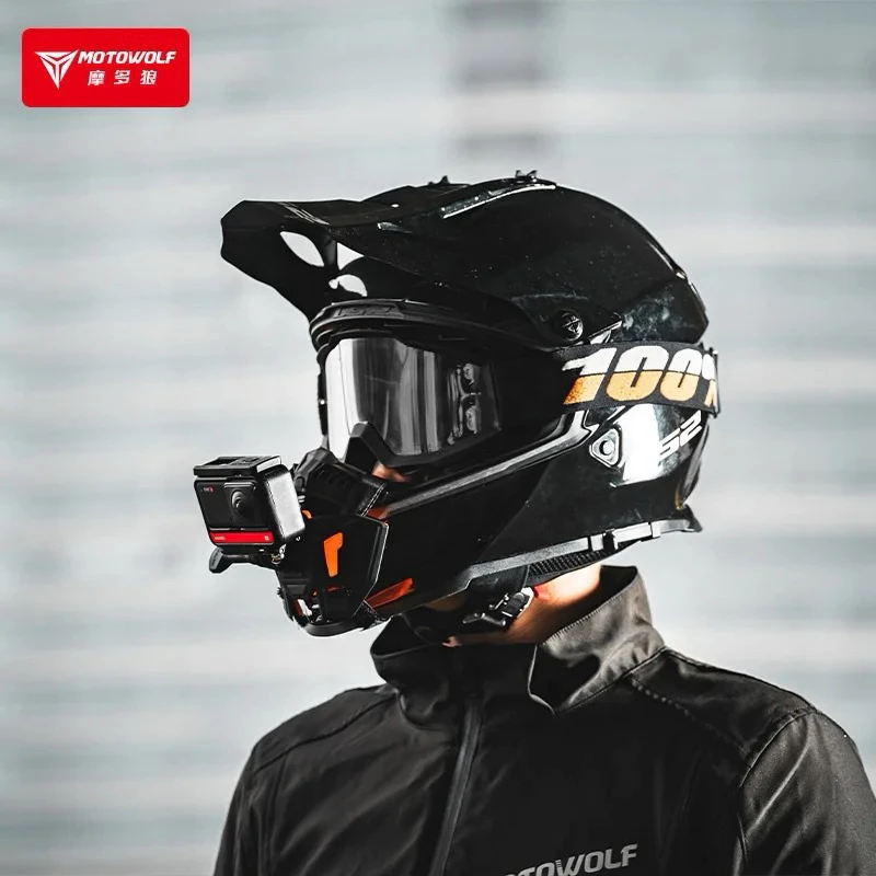 MOTOWOLF MDL 3534 helmet camera mount ที่ติดกล้องติดหมวกกันน็อค thumbnail 6