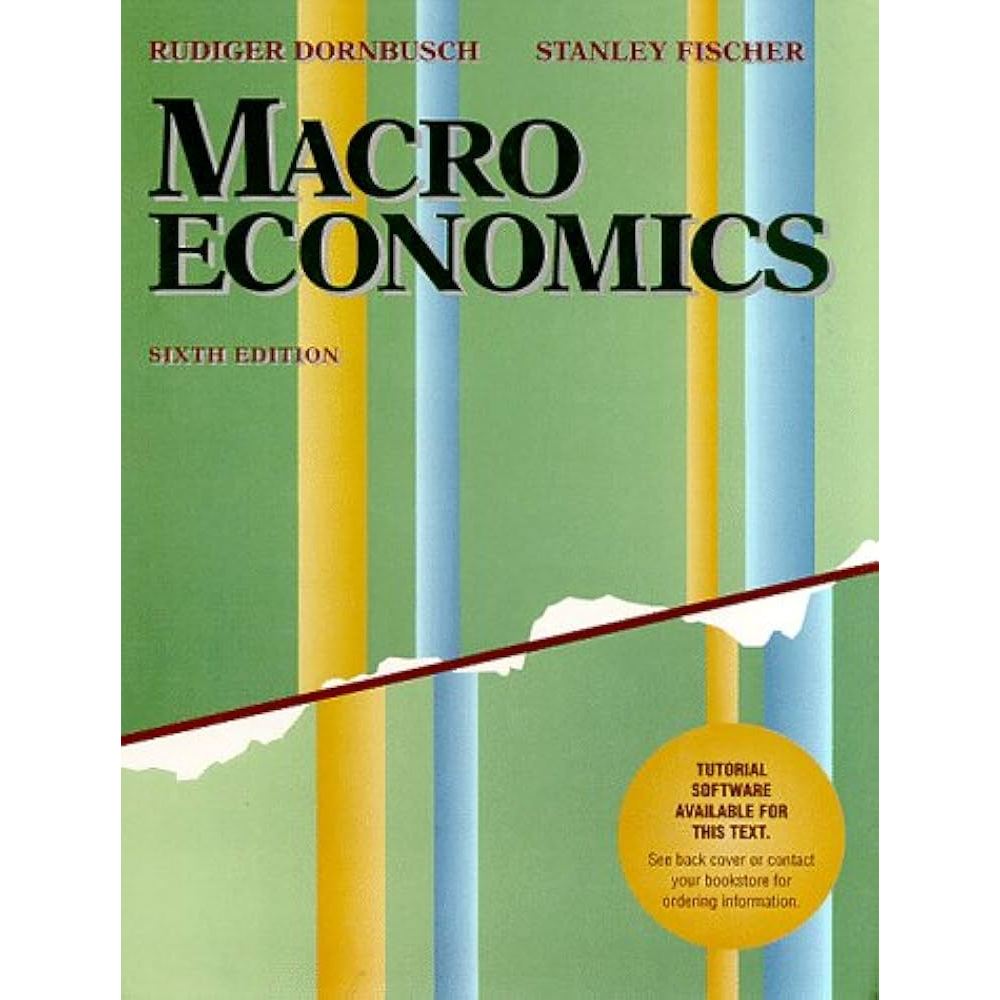 macro economics sixth edition by Rudiger Dornbusch   ***หนังสือมือ 2สภาพ  80 %***จำหน่ายโดย ผศ. สุชา
