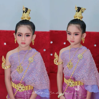 เข็มขัดชุดไทย เครื่องประดับชุดไทย งานคัดเกรด