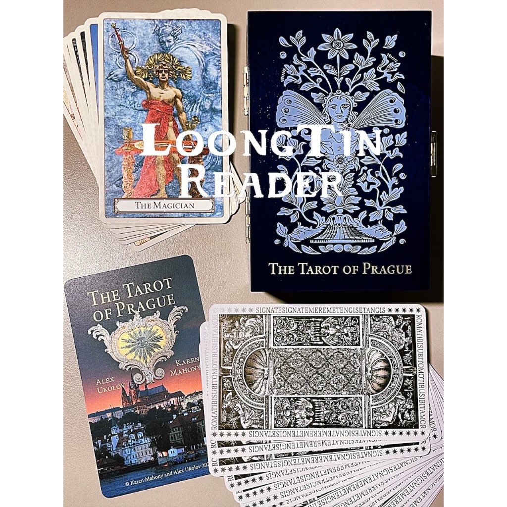The Tarot of Prague (Third Edition – Reprint) by BabaBarock World ไพ่ทาโรต์ ไพ่ยิปซี ของแท้ ลุงติน