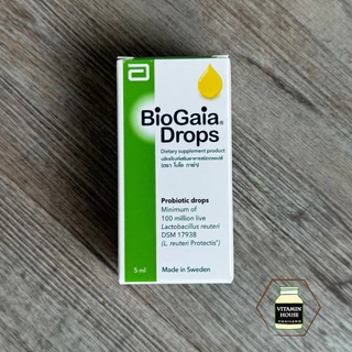 Biogaia Drop Probiotic ไบโอกาย่า ชนิดหยด โพรไบโอติก จุลินทรีย์ปรับลำไส้ (5 ml)