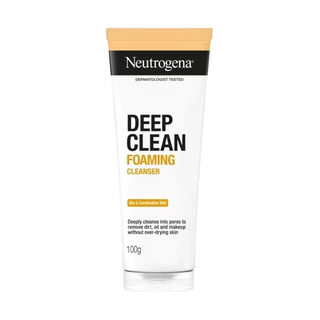 Neutrogena นูโทรจีน่า Deep Clean 100g. โฟมล้างหน้า ทำความสะอาดผิวอย่างอ่อนโยน หลายสูตร
