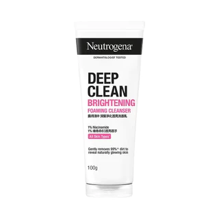 Neutrogena นูโทรจีน่า Deep Clean 100g. โฟมล้างหน้า ทำความสะอาดผิวอย่างอ่อนโยน หลายสูตร