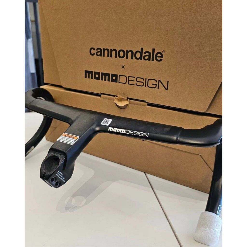 แฮนด์เสือหมอบ Cannondale x MOMO Design SystemBar R-One Carbon One-Piece Handlebar