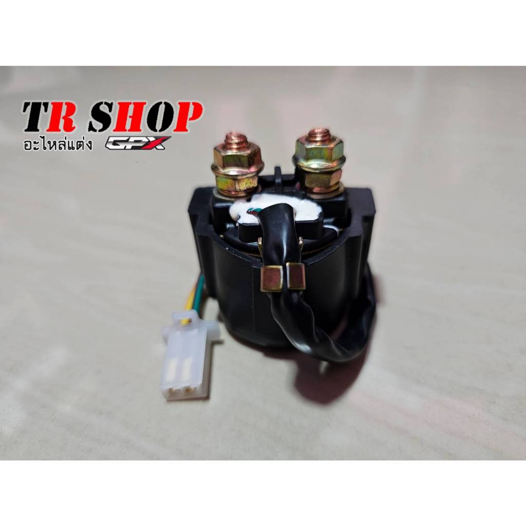 รีเลย์สตาร์ท GPX GR200R 2V-4V งานแท้อย่างดี