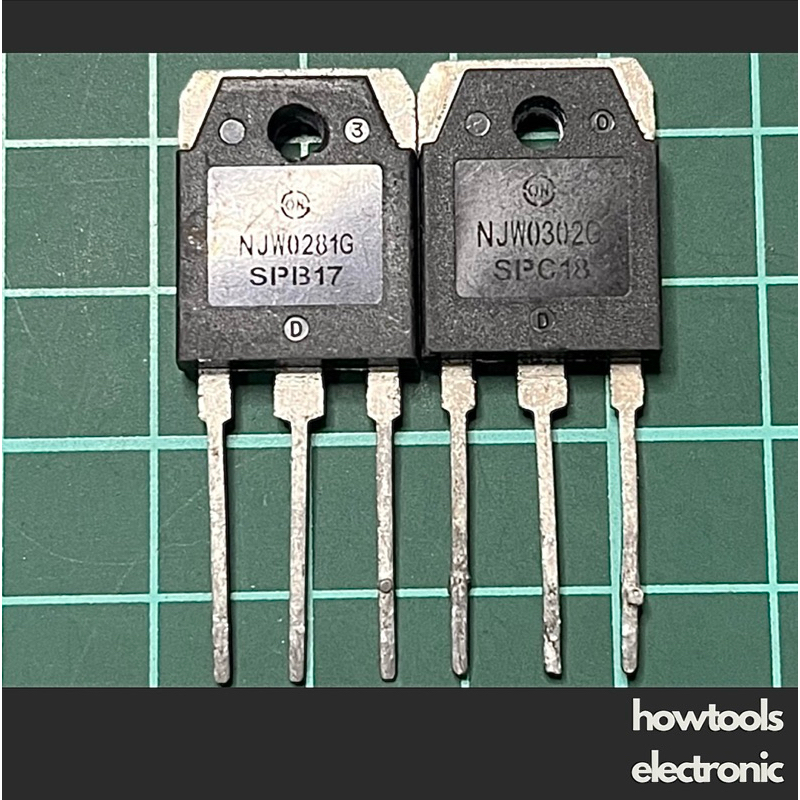 NJW0302G NJW0281G ของถอดแท้ ราคาต่อคู่*