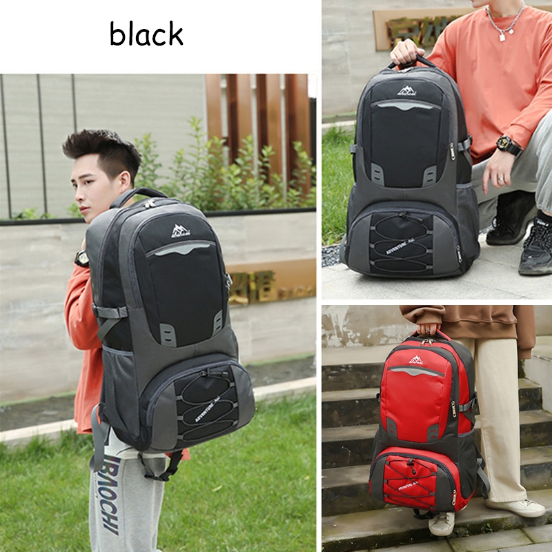 กระเป๋าเป้เดินทาง Traveler Backpack 60L / 85L  กระเป๋าเป้สะพายหลัง เป้เดินป่า ความจุใหญ่ กันน้ำดี