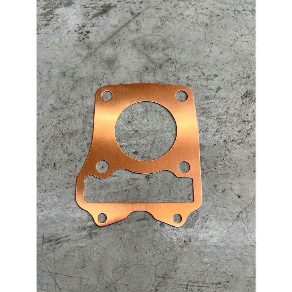 ปะเก็นฝาสูบทองแดง ปะเก็นฝาทองแดง ปะเก็นทองแดง MSX/Wave125i New ขนาด 53/54/59/60 mm. ความหนา 0.3 mm. และ 0.5 mm.