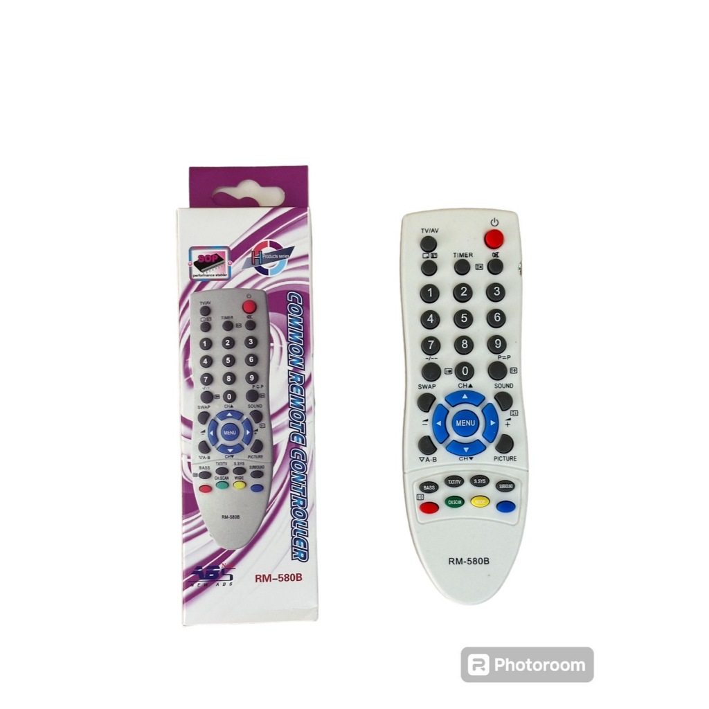 LXJ999รีโมททีวี SANYOสำหรับ TV | ใช้แทนได้ทุกรุ่น | จอแก้ว จอนูน รุ่นเก่าก็ใช้ได้ใส่ถ่าน AA 2 ก้อน ใ