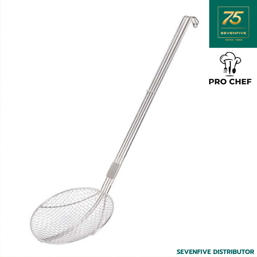 PRO CHEF กระชอนตักอาหาร กระชอนสะเด็ดน้ำมัน กระชอนสแตนเลส PRC1-KK-WS