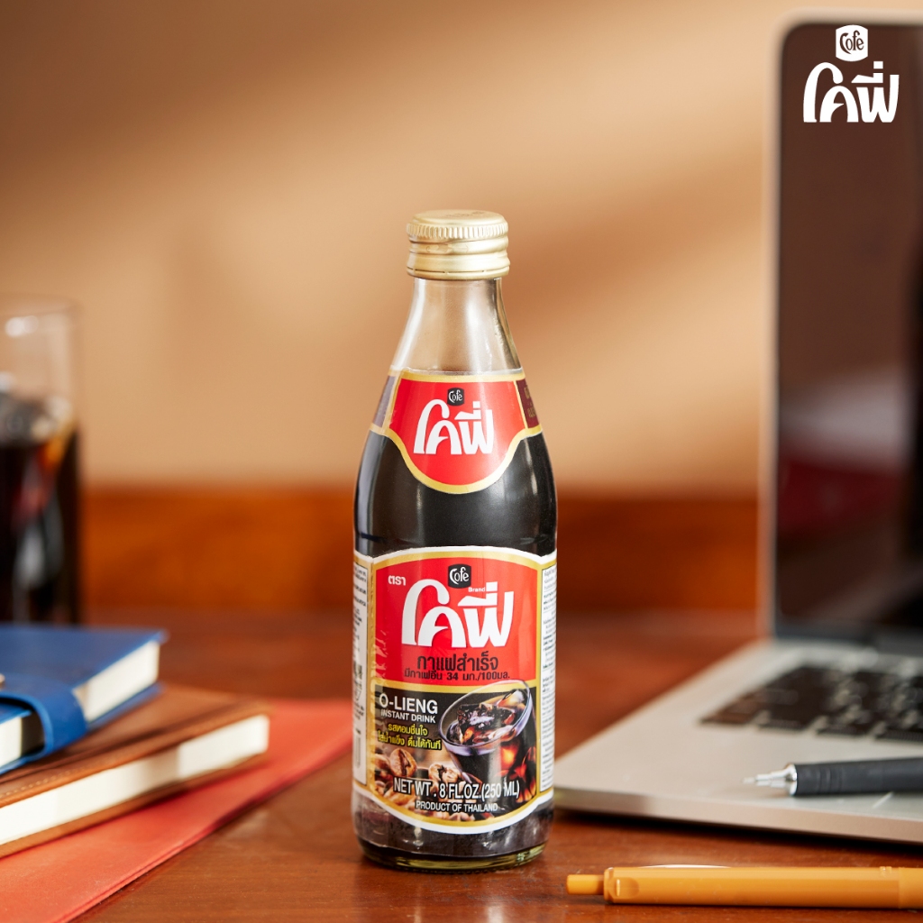 **สั่งเกิน 24 ขวด รบกวนแยก Order** Cofe โคฟี่ กาแฟ โอเลี้ยง สำเร็จรูป 250ML. แบบ 6 ขวด - รูปที่ 2