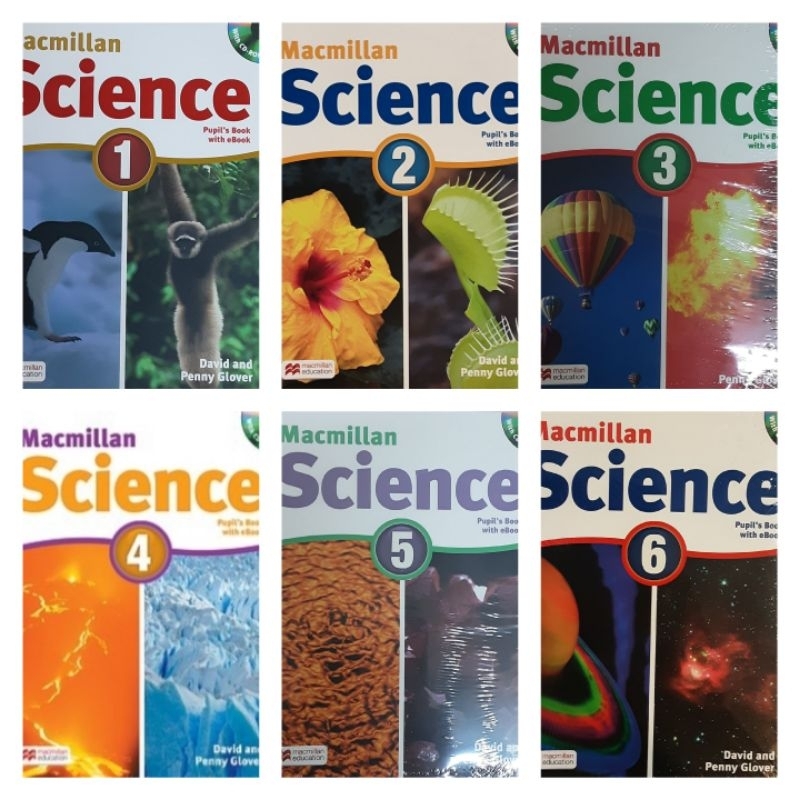 Macmillan Science Primary 1-6#แบบเรียนและแบบฝึดหัดวิชาวิทยาศาสตร์ ป.1-ป.6