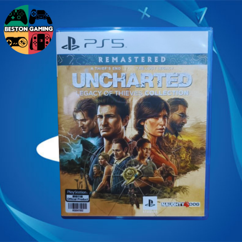 Ps5 แผ่น ps5 Uncharted Legacy of Thieves Collection มือ 2