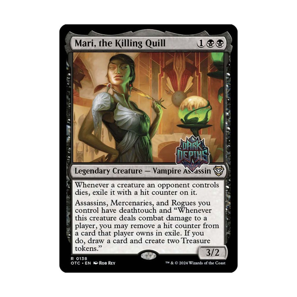 [MTG] Mari, the Killing Quill [BLACK] [R] [OTC] - Magic the Gathering SINGLES