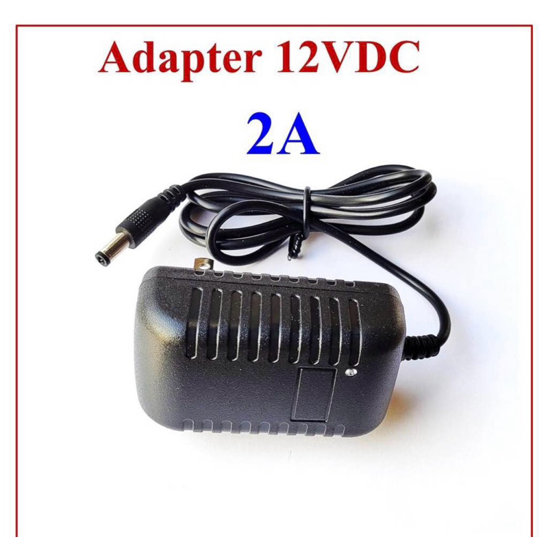 สายชาร์จกล้อง  อะแดปเตอร์กล้อง หม้อแปลงกล้องวงจรปิดCCTV 12V2A กันน้ำ