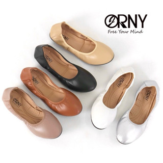 𝐒𝐢𝐳𝐞 𝟑𝟔-𝟒𝟐 ✨OY0922 รองเท้าคัชชูส้นแบน ขอบยางยืด ใส่ทำงาน ลำล…