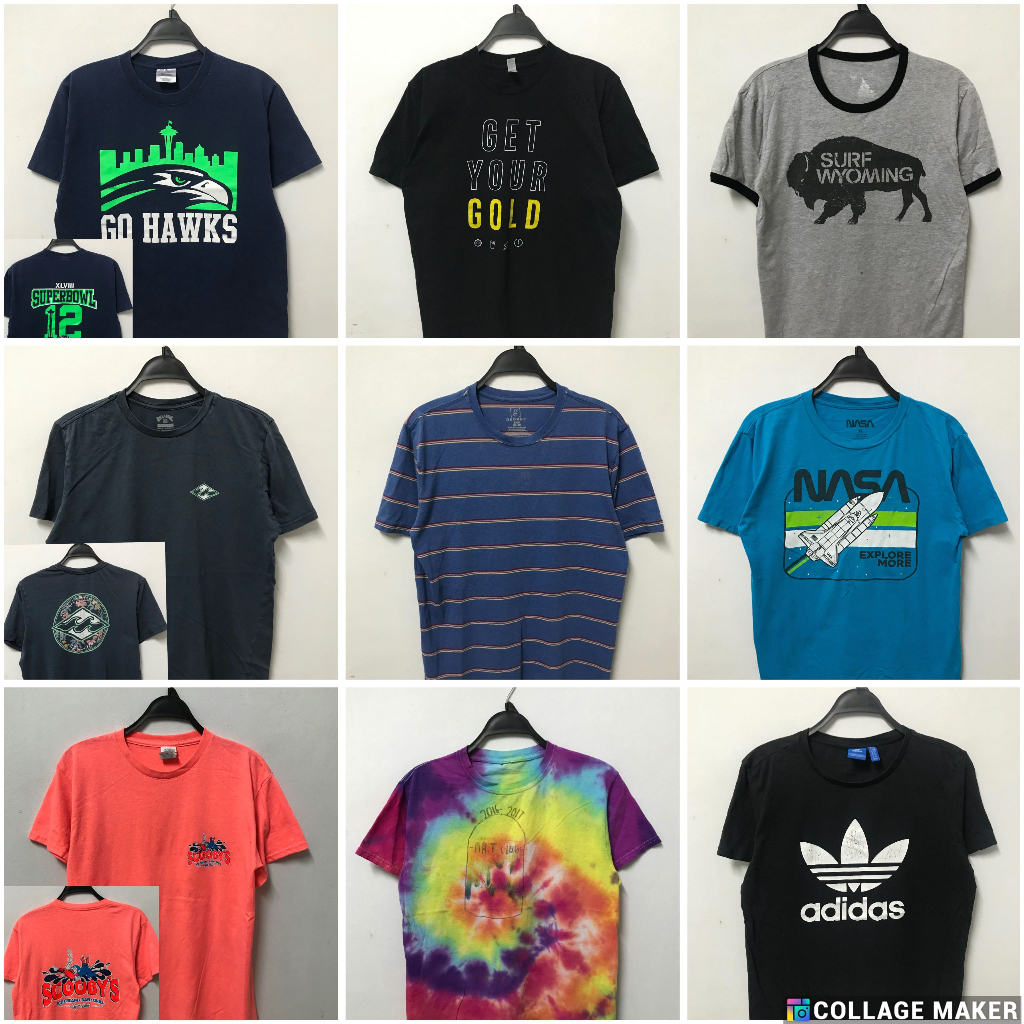 เสื้อยืด มือสอง USA ไซส์ M อก 38 นิ้ว