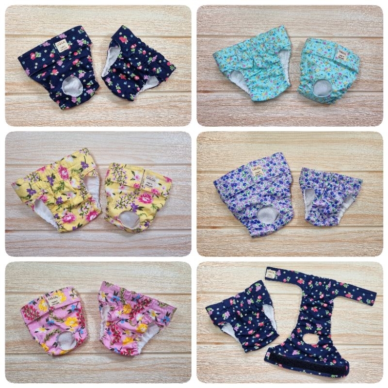 กางเกงในสุนัขทรงสวย เบา สบาย ระบายอากาศ #DogDiapers #DogPanties