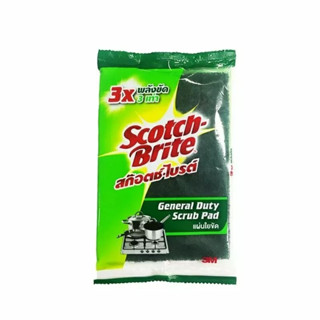 3M Scotch-Brite สก๊อตซ์-ไบรต์ แผ่นใยขัดพร้อมฟองน้ำขนาด 75 ม.…