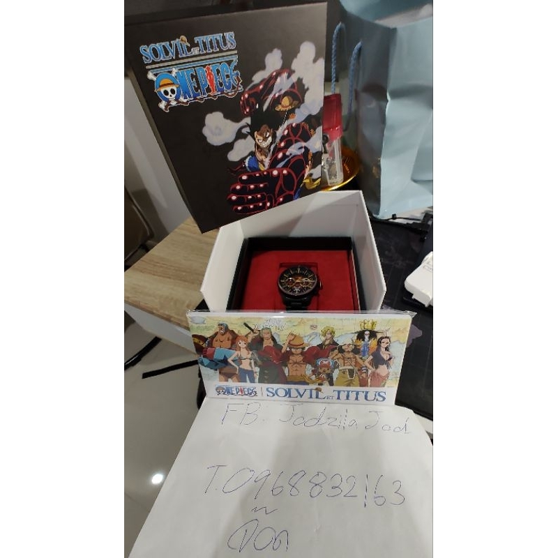 นาฬิกาผู้ชาย Solvil et Titus  Limited Edition One Piece Luffy Gear 4