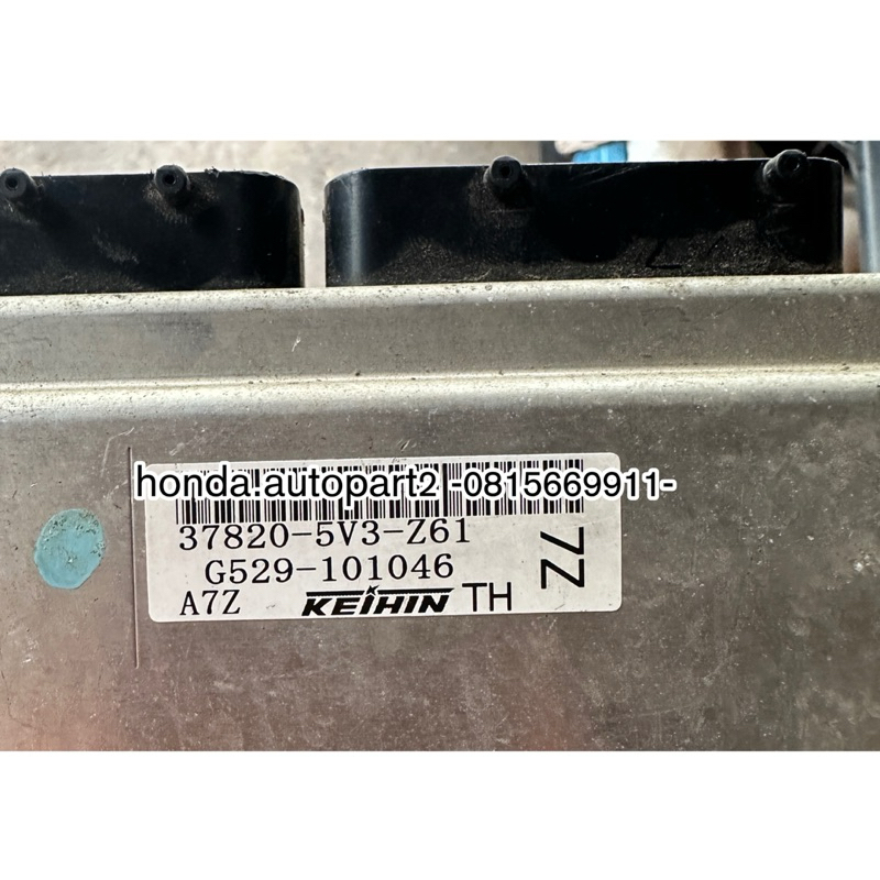 กล่องECU HONDA JAZZ GK ปี 2014-2019 มือสองแท้ใช้งานได้ตามปกติ