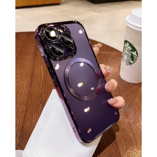 ล็อตใหม่สุด มี iPhone 16 [ ส่งเร็วมาก ] เคสไอโฟน รุ่น Slim พรีเมียมบางเฉียบ รองรับการชาร์จไร้สาย ขอบโครเมียม