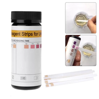ชุดแถบกระดาษทดสอบปัสสาวะ คีโตเจนิกในปัสสาวะ 50 ชิ้น ทดสอบคีโตน(Ketone)ในปัสสาวะ