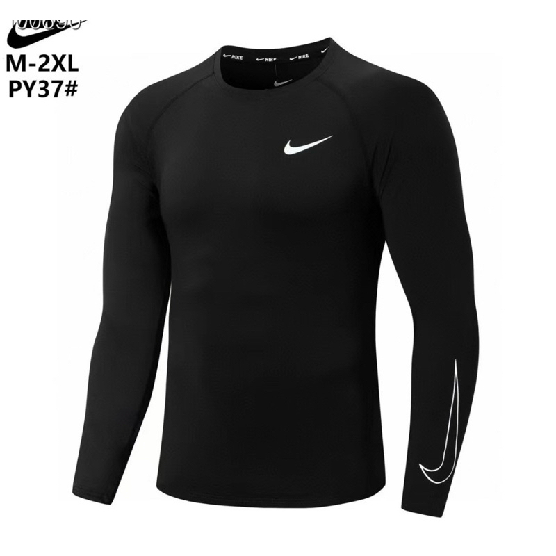 เสื้อแขนยาว คอกลม บอดี้สิเป็นเสื้อรัดกล้ามเนื้อใสกันยูวีเหมาะสำหรับใส่เล่นกีฬาเมื่อผ้าระบายอากาศ ใส่ได้ทั้งผู้ชายผู้หญิง